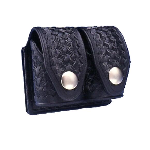 HKS Speedloader Hard Pouch / Case for Large 29-M, 25-5, 27-A Basket Weave - Picture 2 of 5